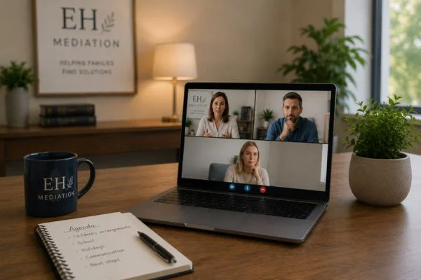 child access mediation Swinton online meeting.
